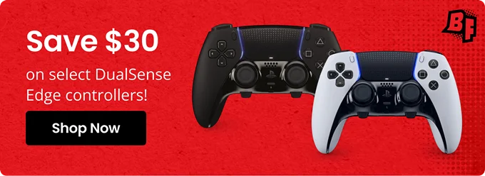 Save $30 on select DualSense Edge controllers! | Shop Now