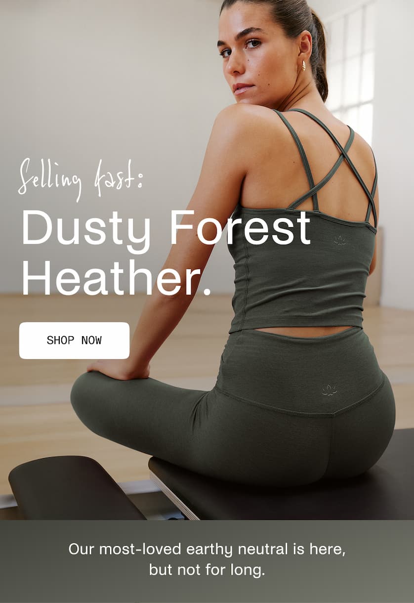 Selling fast: Dusty Forest Heather.