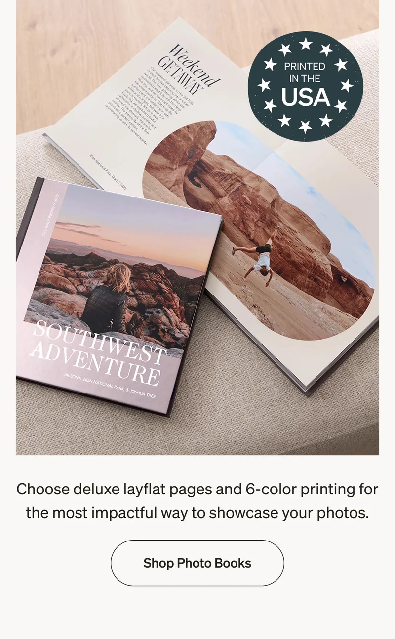 Unlimited Free Photo Book Pages + Up to 50% Off Sitewide - POR