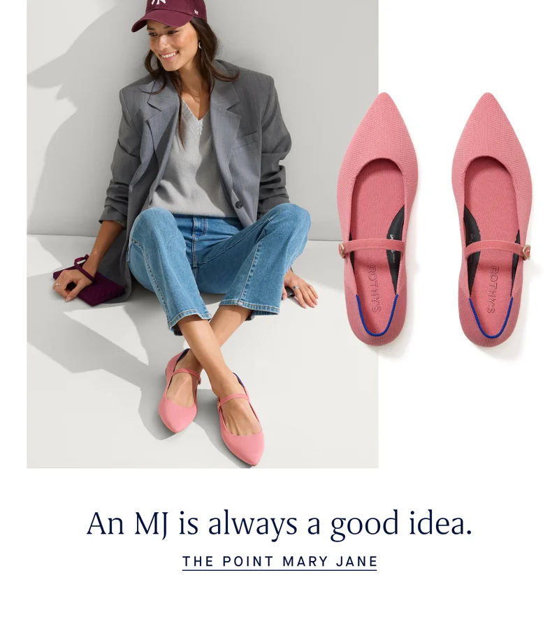 An MJ is always a good idea. THE POINT MARY JANE