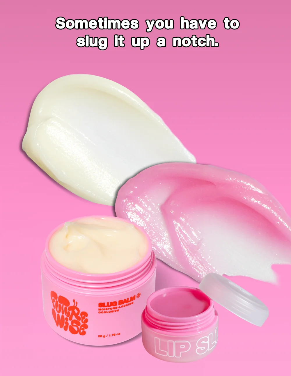 We’re all about all-over slugging, but sometimes  a touch of Slug Balm on a single spot does the trick.