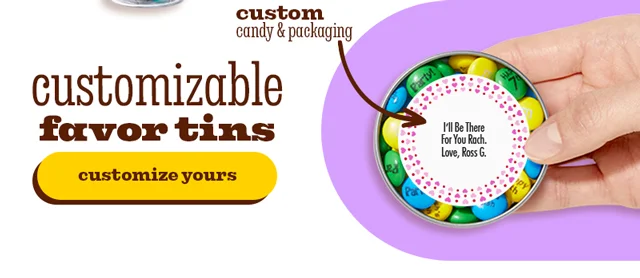 CUSTOMIZABLE FAVOR TINS