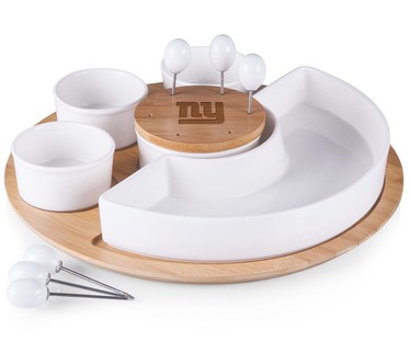 NFL Symphony Appetizer Serving Tray Set