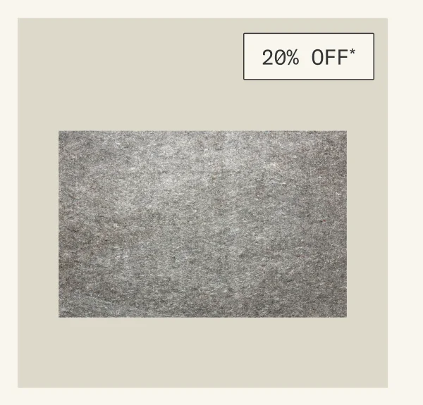 Save 20%* on The Rug Pad
