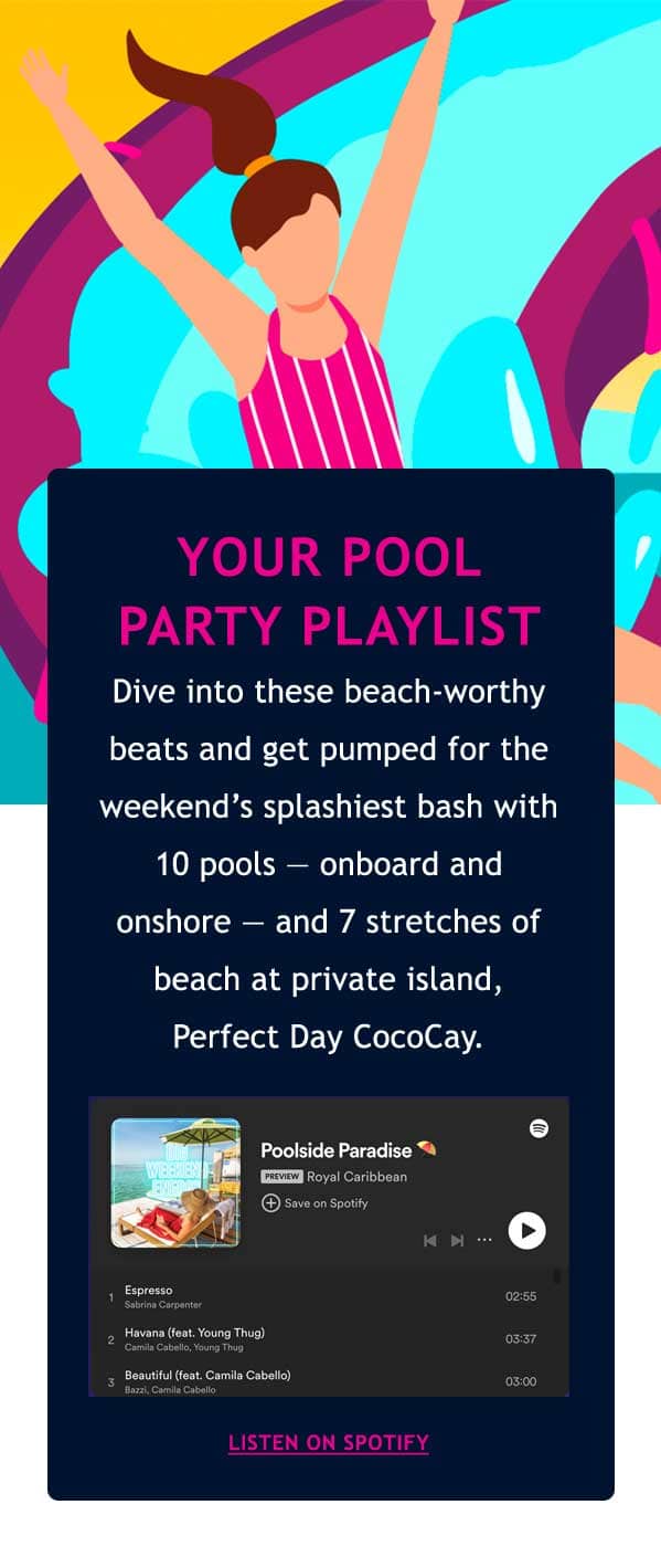 YOUR POOL PARTY PLAYLIST