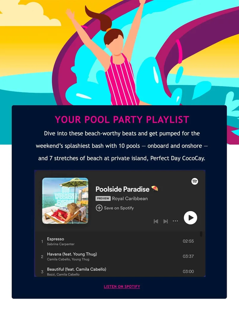 YOUR POOL PARTY PLAYLIST
