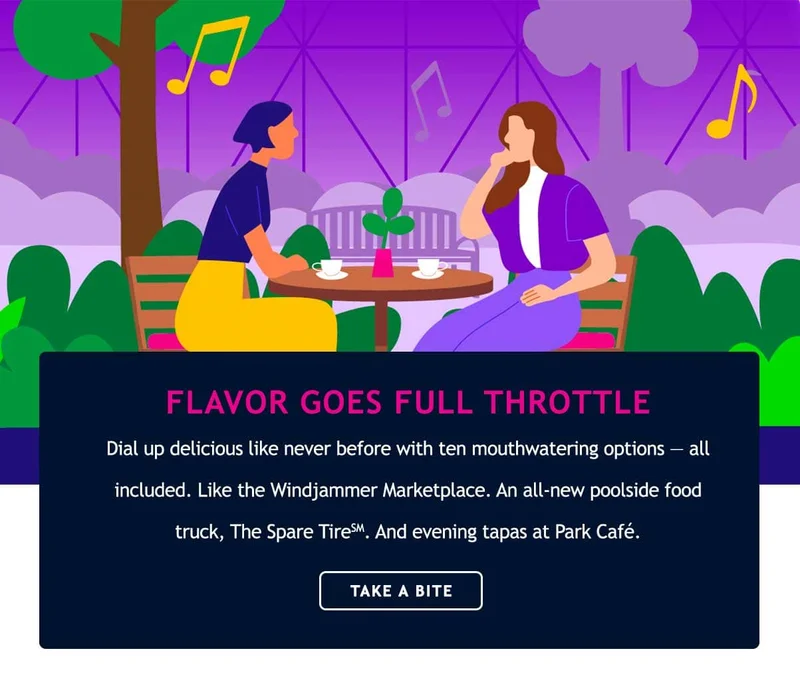 FLAVOR GOES FULL THROTTLE