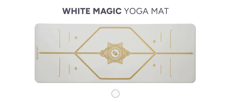 White Magic Yoga Mat