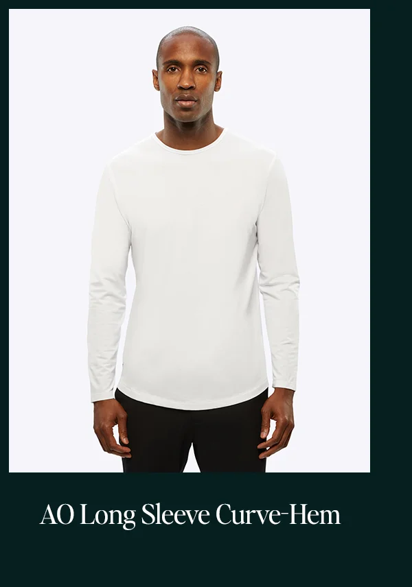 AO Long Sleeve Curve-Hem