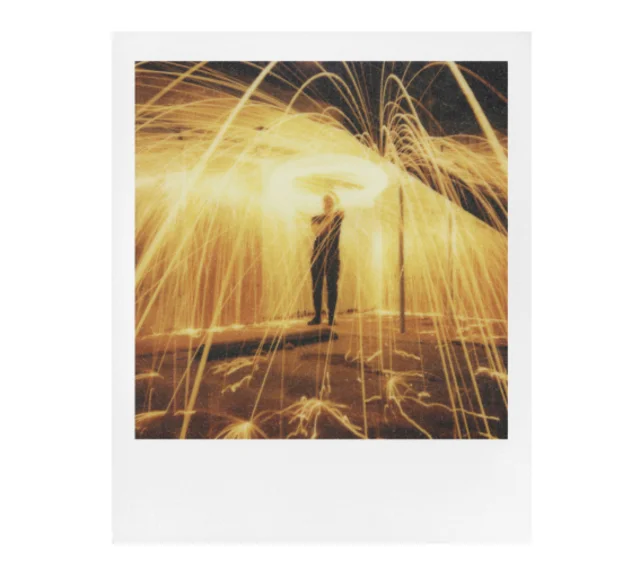 Light painting.