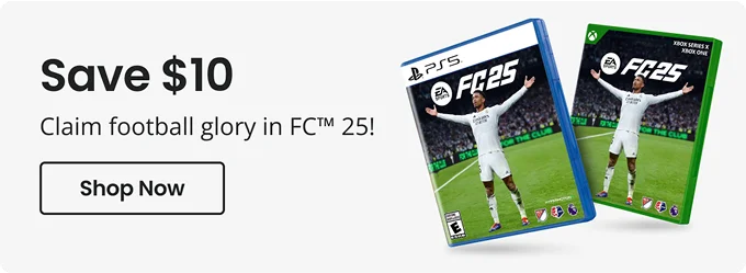 Save $10 Claim football glory in FC™️ 25! | Shop Now