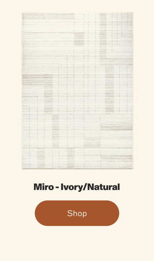 [ Miro - Ivory/Natural ]