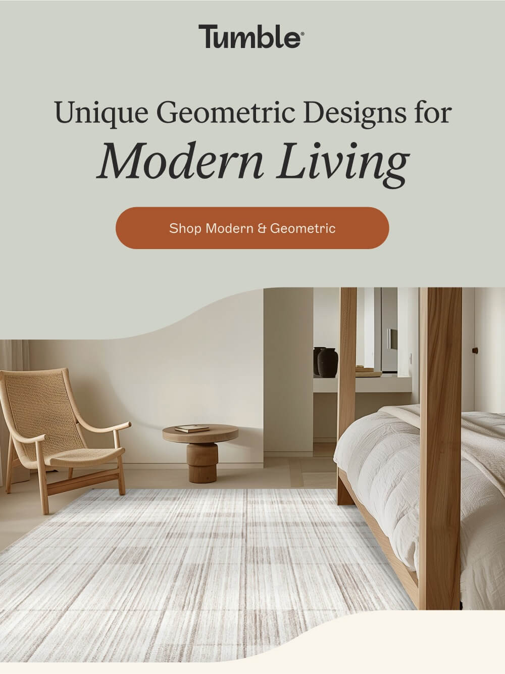 Unique Geometric Designs for Modern Living  [Shop Tumble]