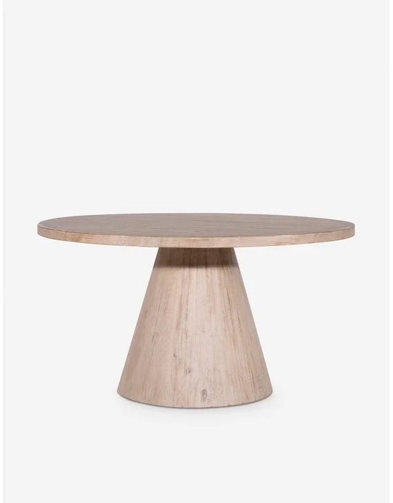 Horton Round Dining Table - Natural / 55"W