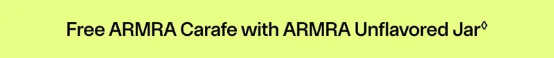 Free ARMRA Carafe with ARMRA Unflavored Jar