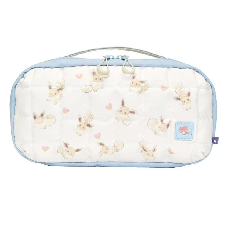 HORI Pokemon Eevee Cottage Core Puff Pouch - Nintendo Switch 2