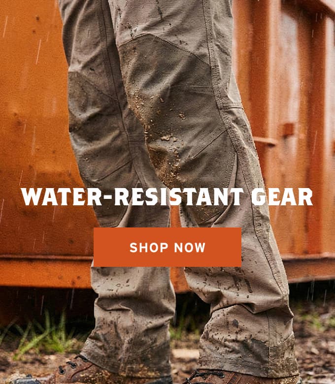 Water resistant gear
