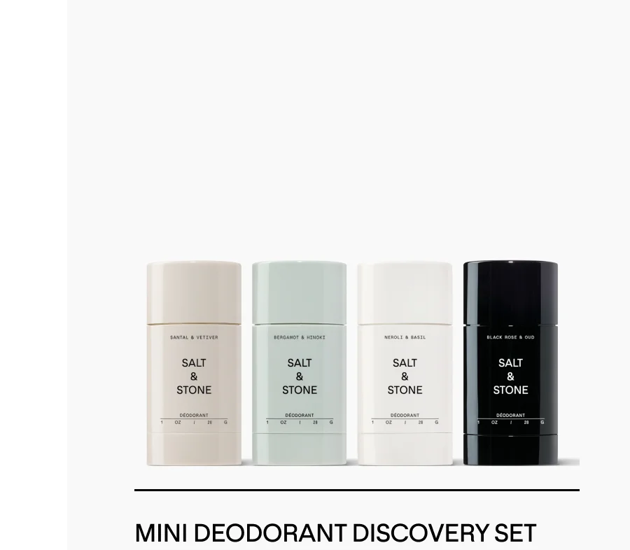 Mini Deodorant Discovery Set