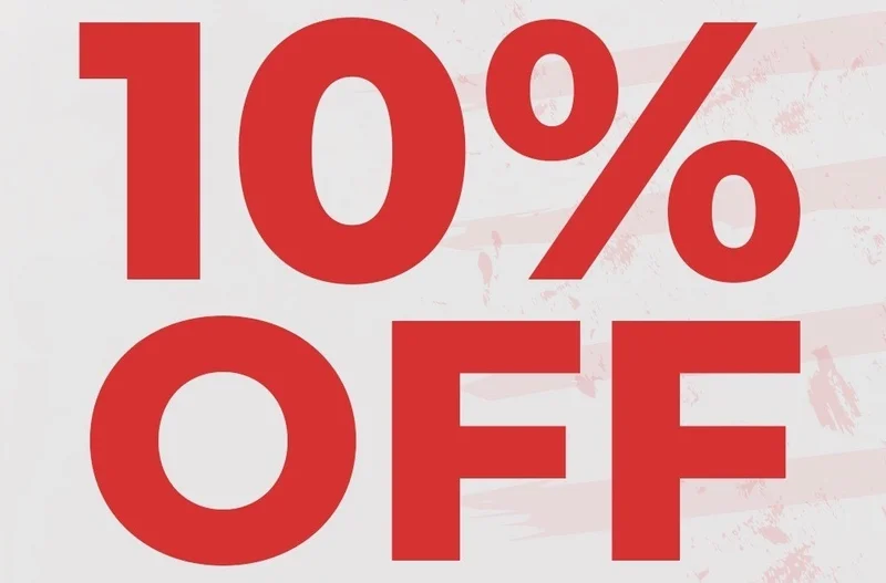 4th of July 10% Off Sitewide