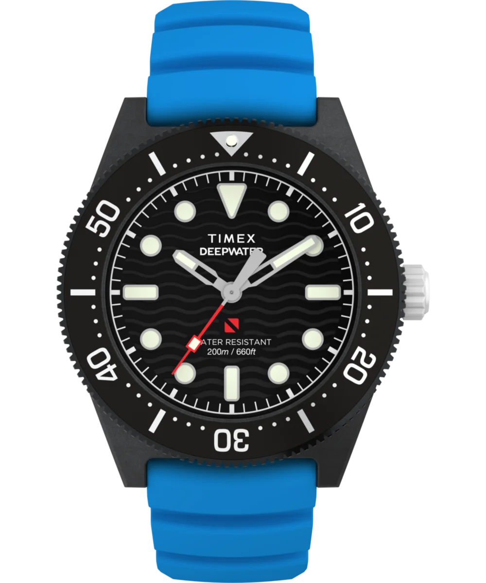 Image of Deepwater Reef 200 XCF 43mm Synthetic Rubber Strap Watch