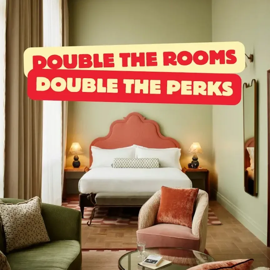 Double the rooms offer
