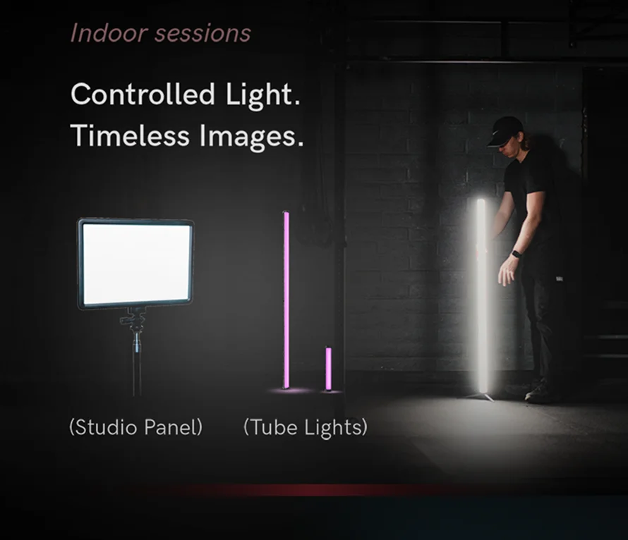 Controlled Light. Timeless Images.