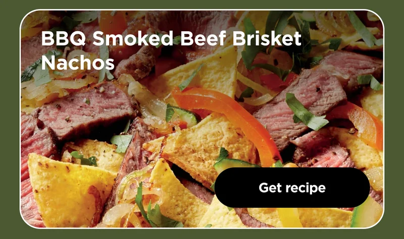 BBQ Smoked Beef Brisket Nachos