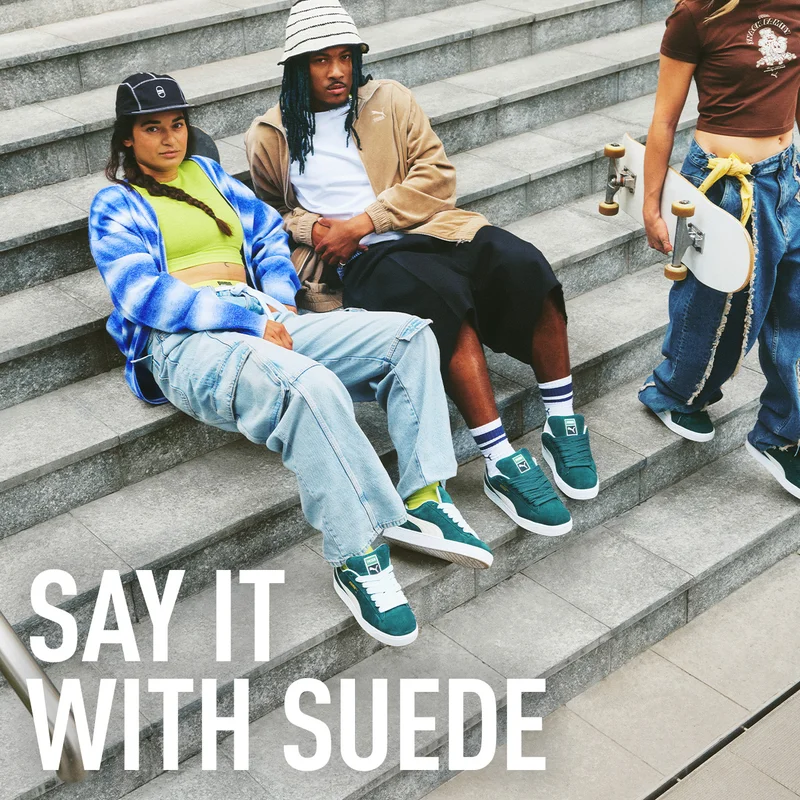 SAY IT WITH SUEDE