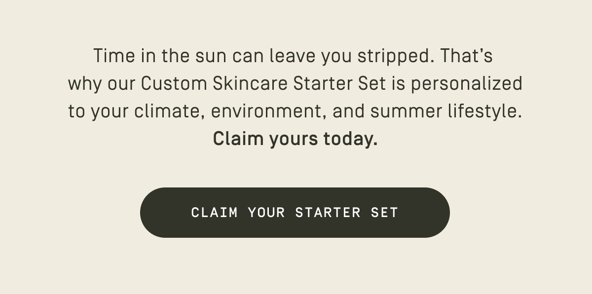 Claim your starter set