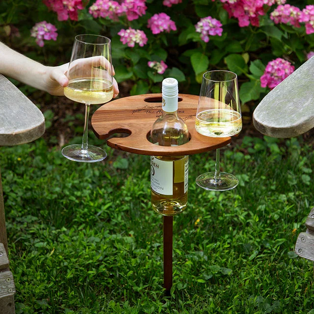 Portable Outdoor Wine Table