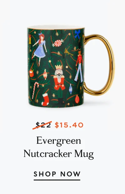 Evergreen Nutcracker Mug
