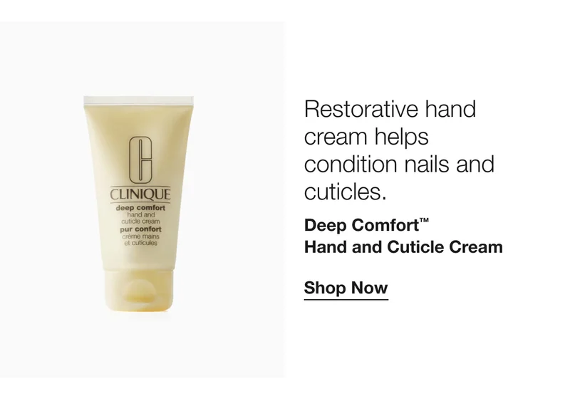 Restorative hand cream helps condition nails and cuticles. | Deep Comfort™ Hand and Cuticle Cream | Shop Now