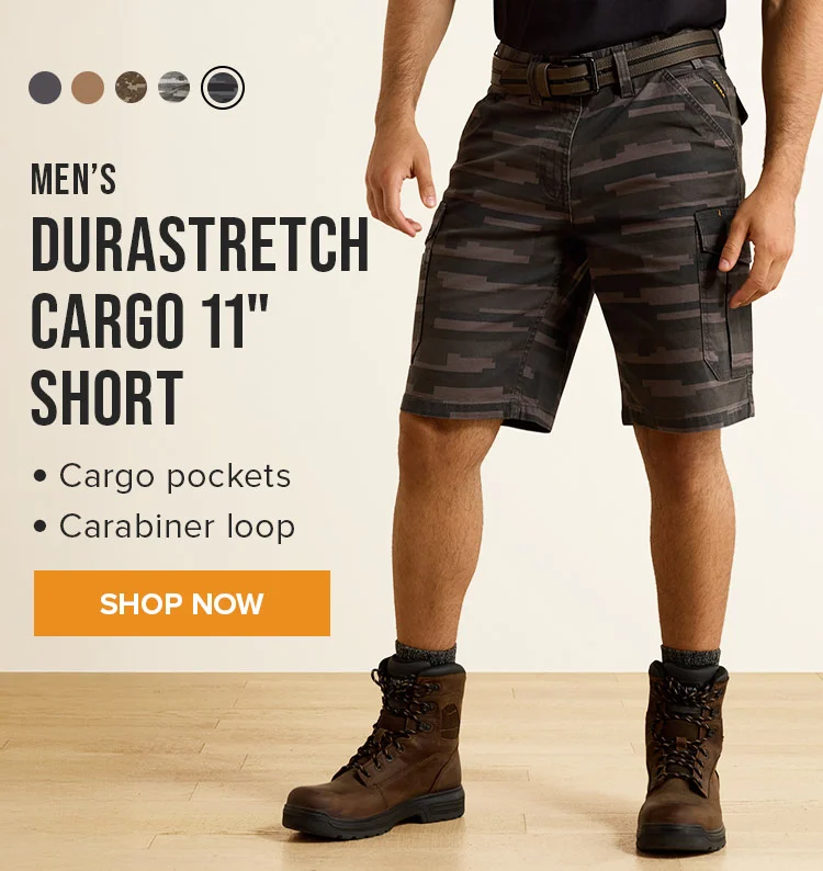 Men's Durastretch Cargo 11" Short | Shop Now