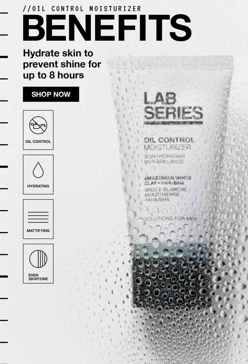 //OIL CONTROL MOISTURIZER | BENEFITS | Hydrate skin to prevent shine for up to 8 hours | SHOP NOW | OIL CONTROL | HYDRATING | MATTIFYING | EVEN SKINTONE