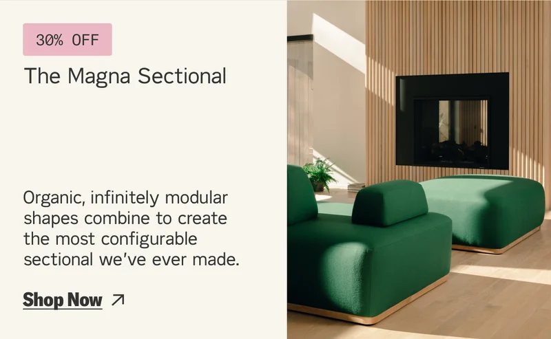 Save 30% on The Magna Sectional