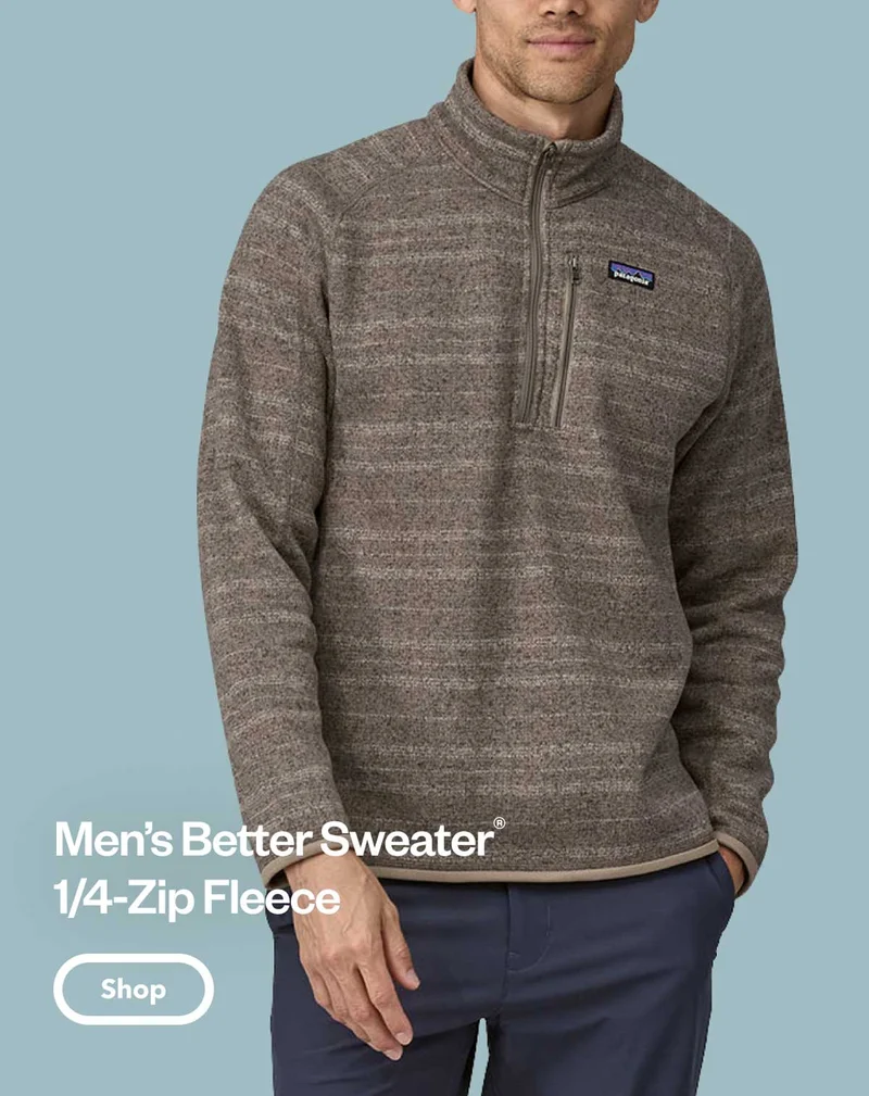 Men’s Better Sweater 1/4-Zip Fleece