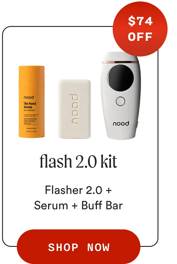 $74 OFF - flash 2.0 kit - Flasher 2.0 + Serum + Buff Bar - SHOP NOW