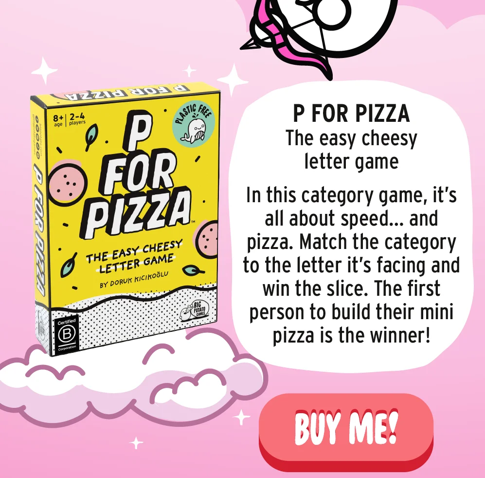 P for Pizza: Buy Me!