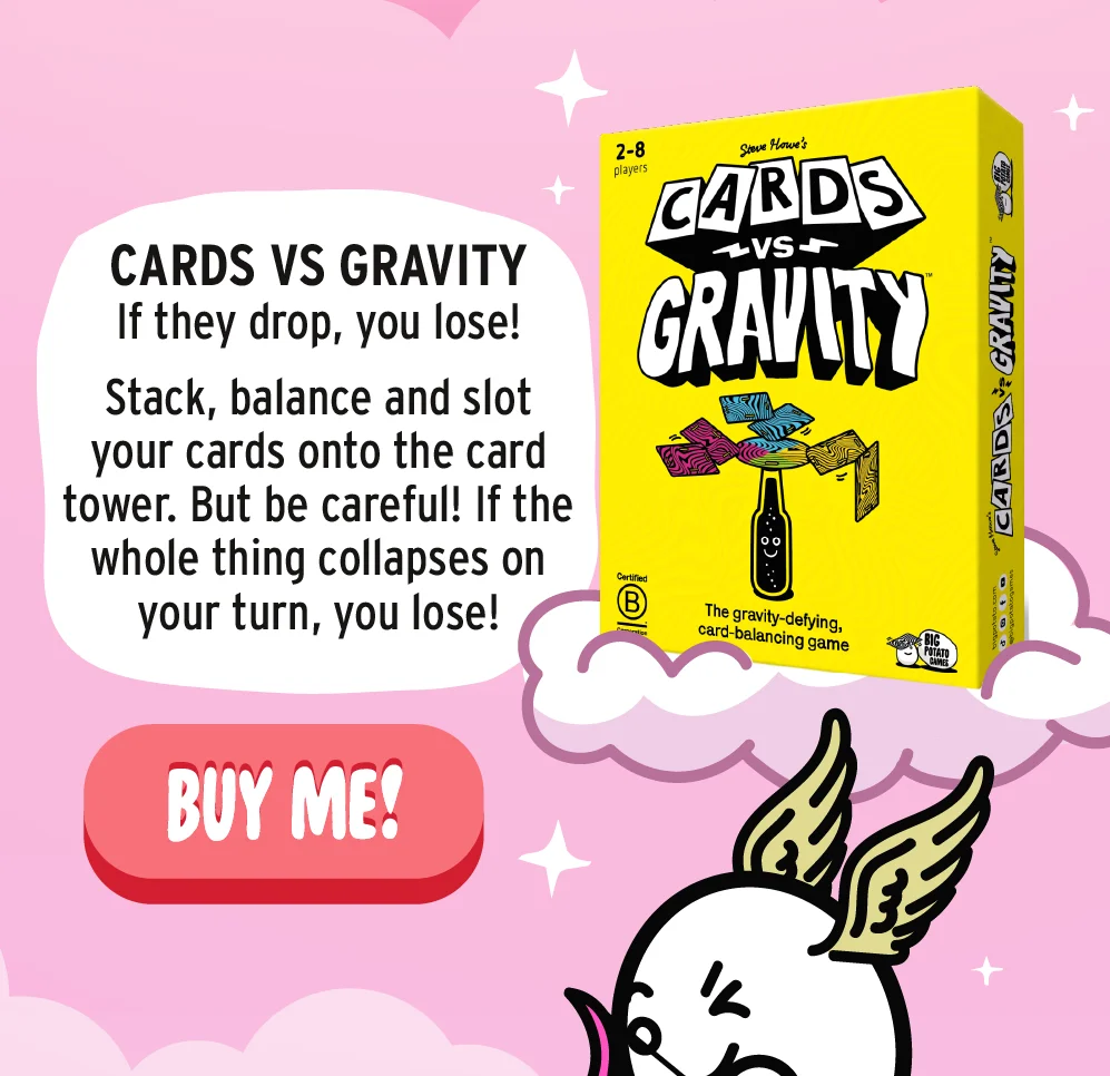 Cards vs Gravity: Buy Me!
