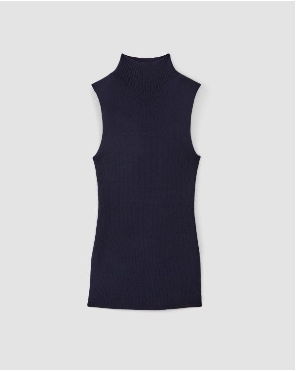 [image]The Viscose Mock Neck Top