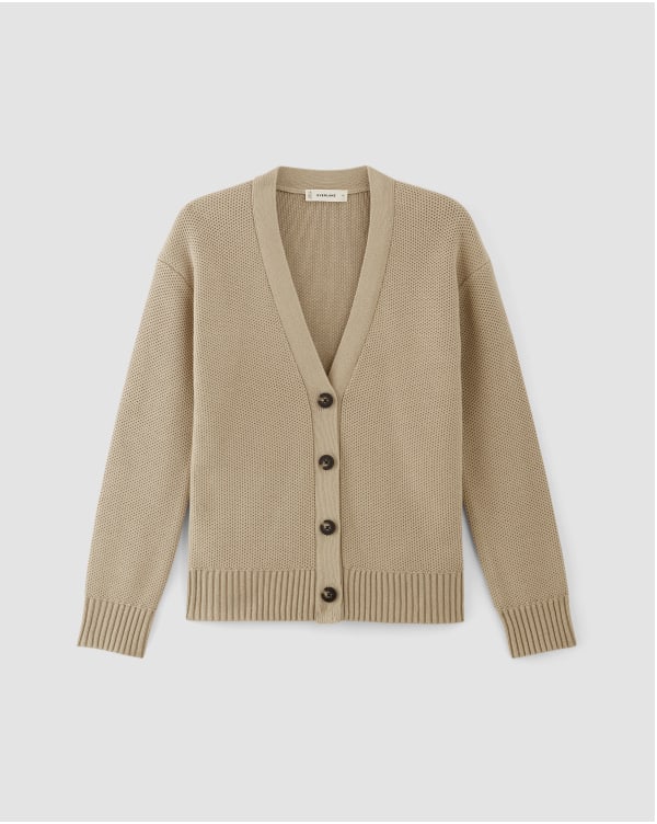 [image]The Cotton Honeycomb Cardigan