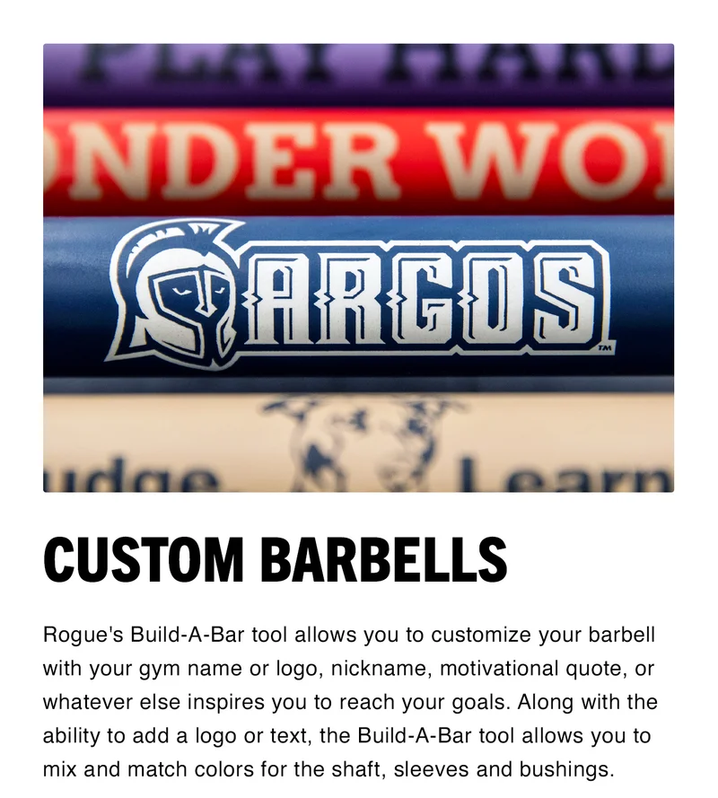 Custom Barbells