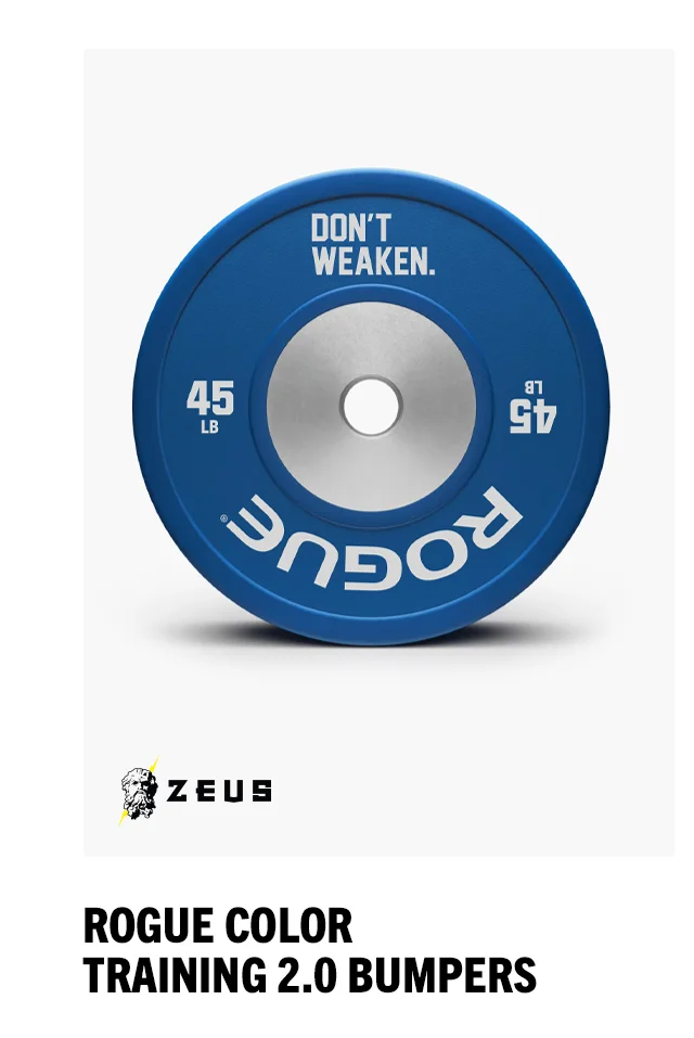 Rogue Color Training 2.0 Bumpers