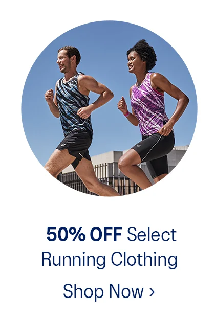 50% Off Select Running Clothing >