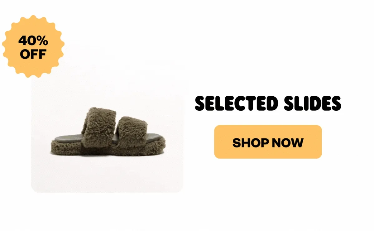 40% off selected slides