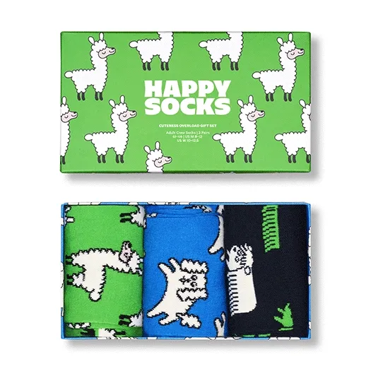 3-Pack Animals Socks Gift Set