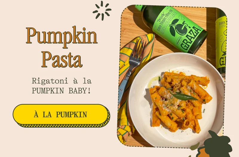 Rigatoni a la PUMPKIN BABY!