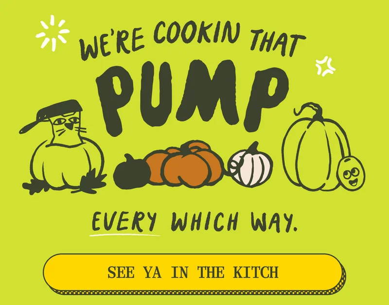 WE'RE COOKIN THAT PUMP. Every which way.