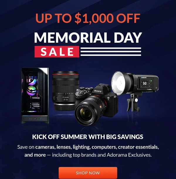 Up To $1,000 OFF — Memorial Day Sale | Kick Off Summer with Big Savings | Shop Now