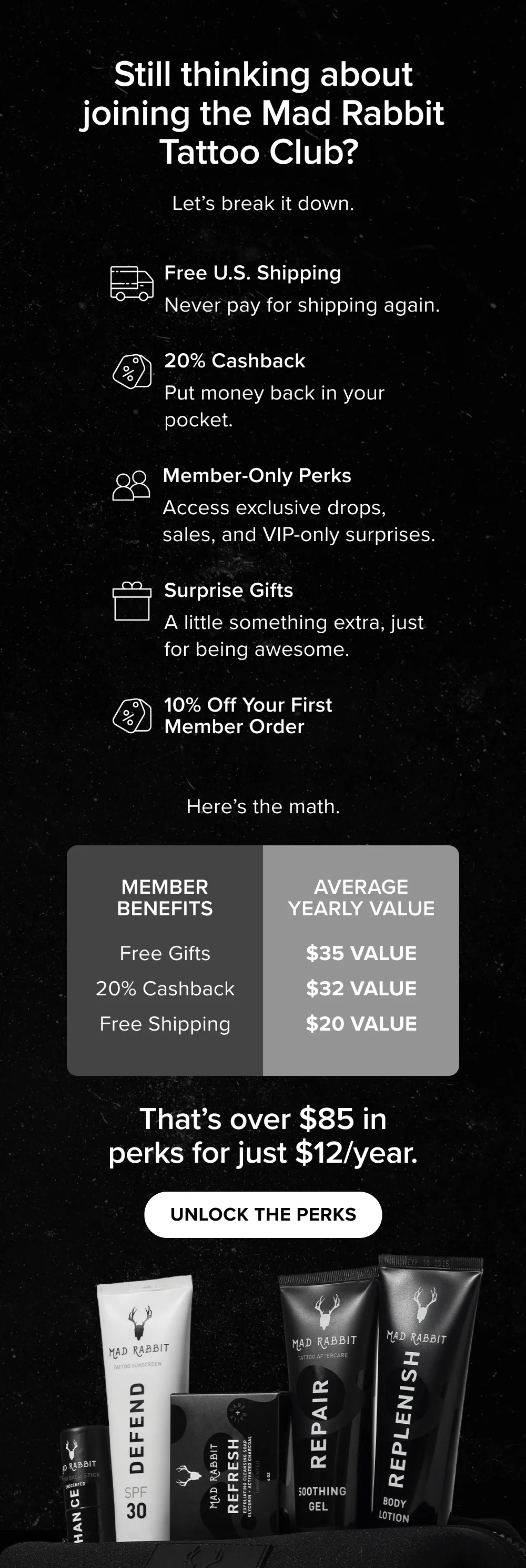[ Unlock the Perks ]
